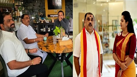 BBK12 ಫಿನಾಲೆಗೂ ಮುನ್ನ ನಟ ಸುದೀಪ್ ಮನೆಗೆ ಕರವೇ ಅಧ್ಯಕ್ಷ ನಾರಾಯಣ ಗೌಡ ದಿಢೀರ್ ಭೇಟಿ!