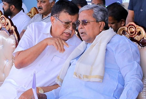 K N Rajanna and Siddaramaih