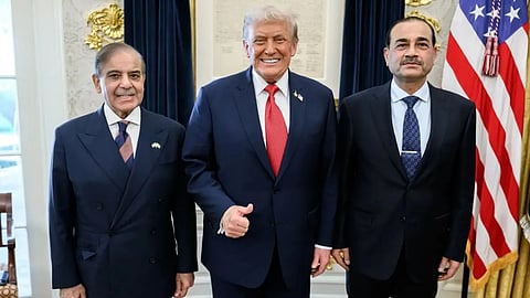 Shehbaz Sharif and Donald Trump