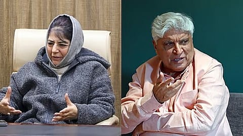 Mehbooba Mufti , Lyricist and screenwriter Javed Akhtar