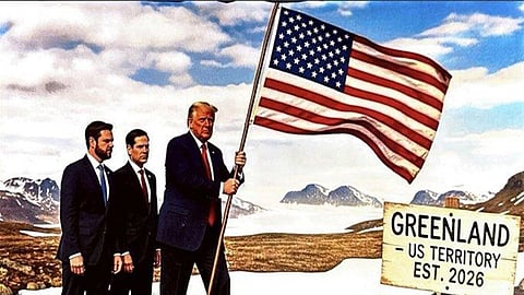 Greenland US Territory Est 2026: Trump's new map of America