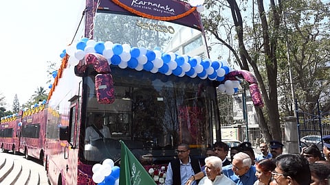 Hop-On to double decker bus to tour Bengaluru City