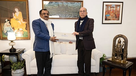 233-Year-Old Valmiki Ramayana Gifted to Ram Katha Museum