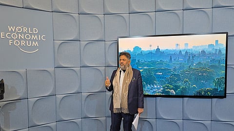 DK Shivakumar hails Bengaluru's innovation, infrastructure at WEF 2026