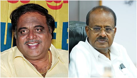 Ambhareesh And hd kumaraswamy