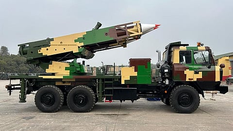 Suryastra rocket launchers