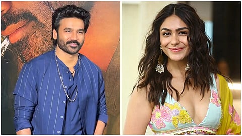 Dhanush and mrunal thakur