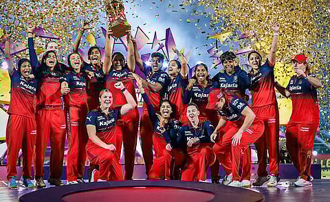 WPL title won by RCB
