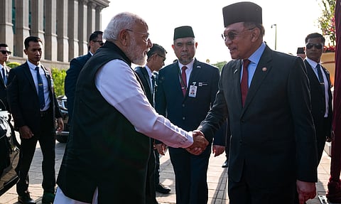 India and Malaysia PM's