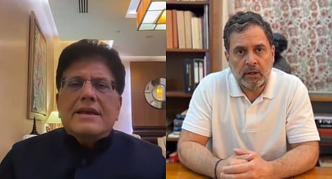 ‘ಪಿಯೂಷ್ ಗೋಯಲ್ ಅವರೇ, ಸುಳ್ಳು ಹೇಳಬೇಡಿ, ಈ ಒಪ್ಪಂದ ಸರೆಂಡರ್ ಅಷ್ಟೆ’: ರಾಹುಲ್–ವಾಣಿಜ್ಯ ಸಚಿವರ ನಡುವೆ ವಾಗ್ವಾದ-Video