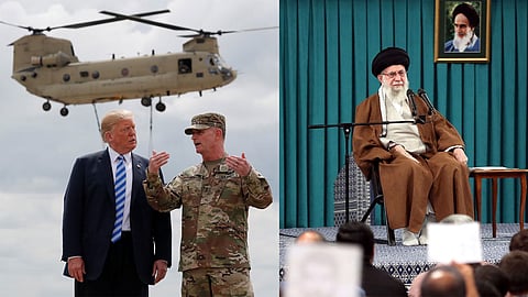 US President Trump and the US military