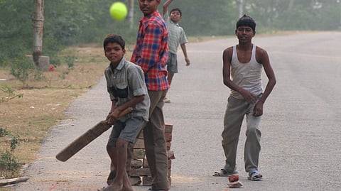 Ball-Shaped Object Explodes After Boy Hits It With Bat