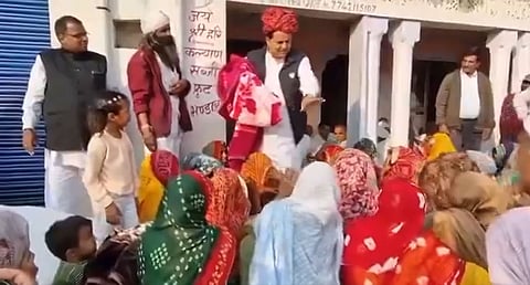 BJP Leader Refuses Blankets To Muslim Women