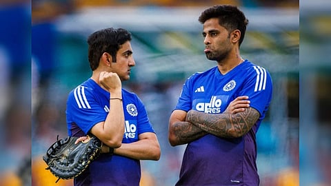 Suryakumar Yadav and head coach Gautam Gambhir