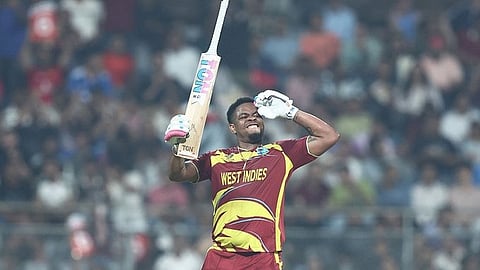Shimron Hetmyer breaks Chris Gayle's Record