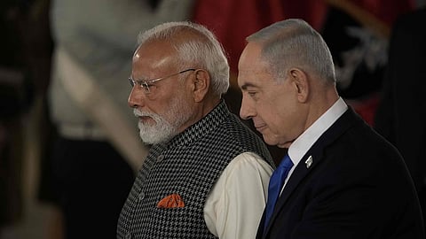 narendra Modi- Benjamin Netanyahu