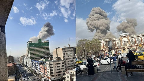 Explosions rock Tehran after Israel launches strike