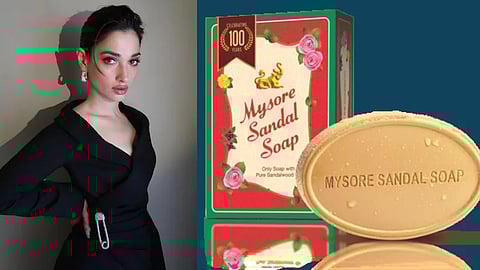 Tamanna brand ambassador of Mysuru sandal soap