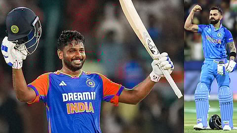 Sanju Samson breaks Virat Kohli's all-time record