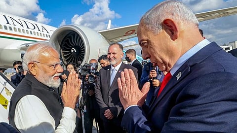 Benjamin Netanyahu-PM Modi