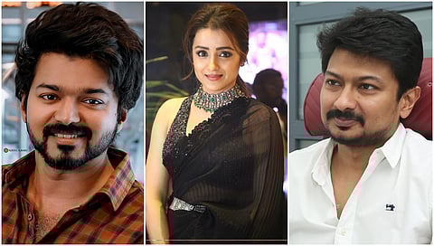 Vijay, trisha And udayanidhi stalin