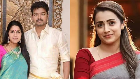 Actor Vijay with Sangeetha