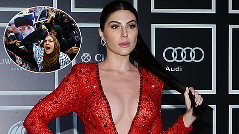 Iran-born actress Elnaaz Norouzi