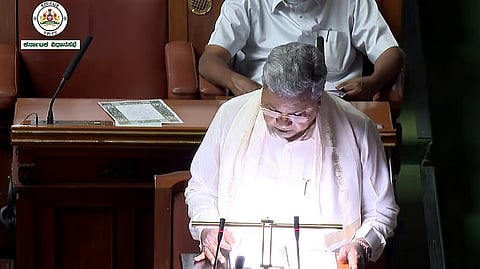 CM Siddaramaiah presents budget 2026-27