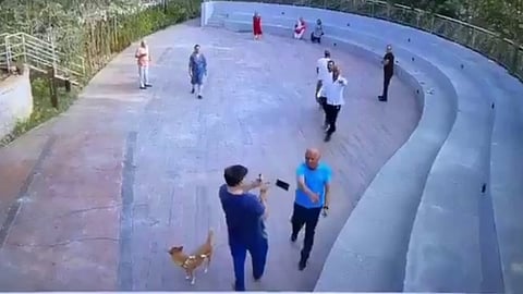 ನಾಯಿ ಮೂತ್ರ ಮಾಡಿದ ವಿಚಾರಕ್ಕೆ ಅಪಾರ್ಟ್ ಮೆಂಟಿನಲ್ಲಿ ಮಾಲೀಕ-ಹಿರಿಯರ ನಡುವೆ ಜಗಳ, ಪೊಲೀಸರಿಗೆ ದೂರು-Video