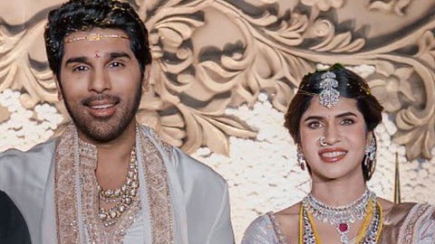 Allu Sirish marries Nayanika in Hyderabad