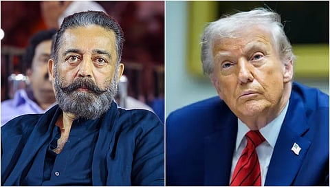 Kamal Hassan-Donald Trump