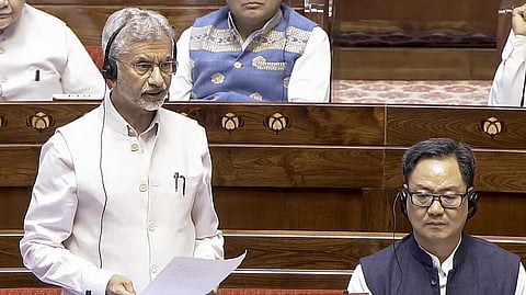 S Jaishankar in Rajya Sabha