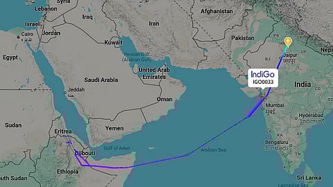 IndiGo Delhi–Manchester flight returns after 8 hours in air amid West Asia airspace curbs