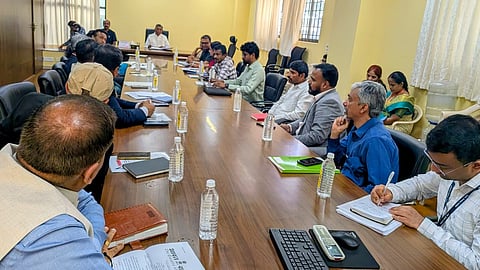 Minister KH Muniyappa meeting with Officials
