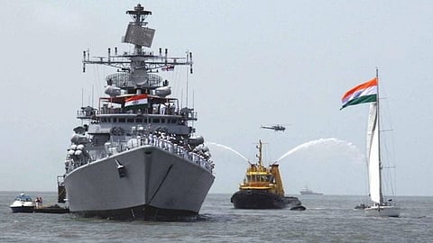 Indian Navy escorts India-bound LPG tanker near Strait of Hormuz