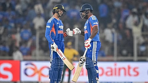 Abhishek Sharma and Sanju Samson