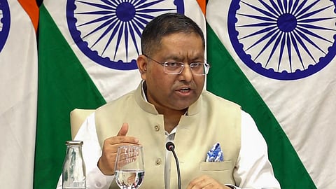 MEA spokesperson Randhir Jaiswal