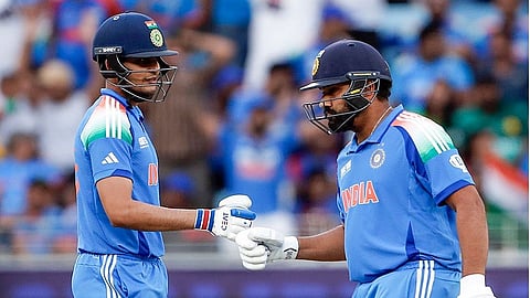 Shubman Gill - Rohit Sharma