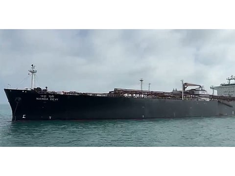 LPG carrier 'Nanda Devi' reaches Gujarat via Iran