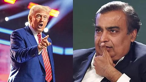 Donald Trump- Mukhesh Ambani