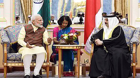 Modi speaks to Bahrain king
