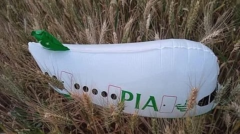 Pakistani' balloon spotted