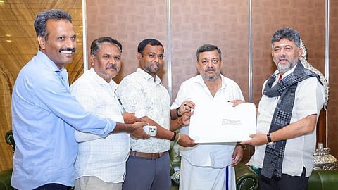 DK Shivakumar and Mallikarjun