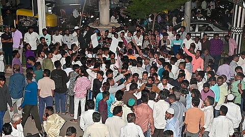 Muslim leader Protest