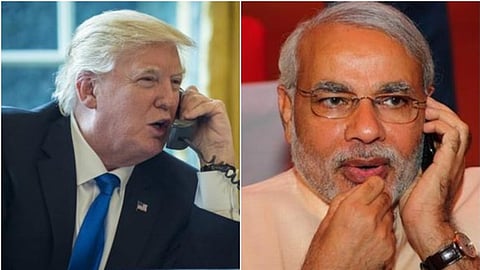 Donald Trump- Narendra Modi
