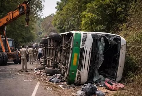 Accident bus
