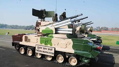 Tunguska air defence missile system