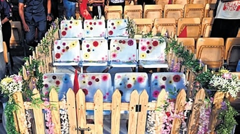 11 seats at the M Chinnaswamy Stadium have been permanently left empty in remembrance of lives lost in the 2025 stampede