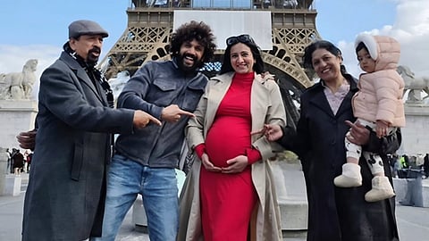 Harshika Poonacha and Bhuvan Ponnanna