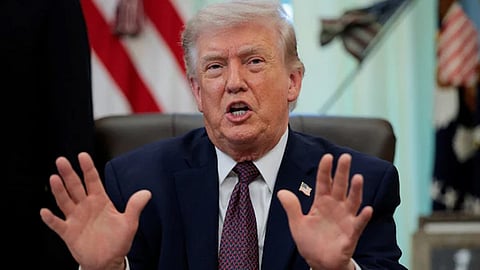 US President Donald Trump